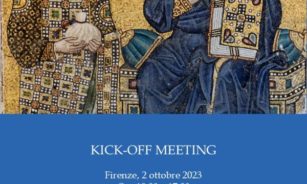 KICK-OFF MEETING Firenze, 2 ottobre 2023 Ore 10,00 - 17,00